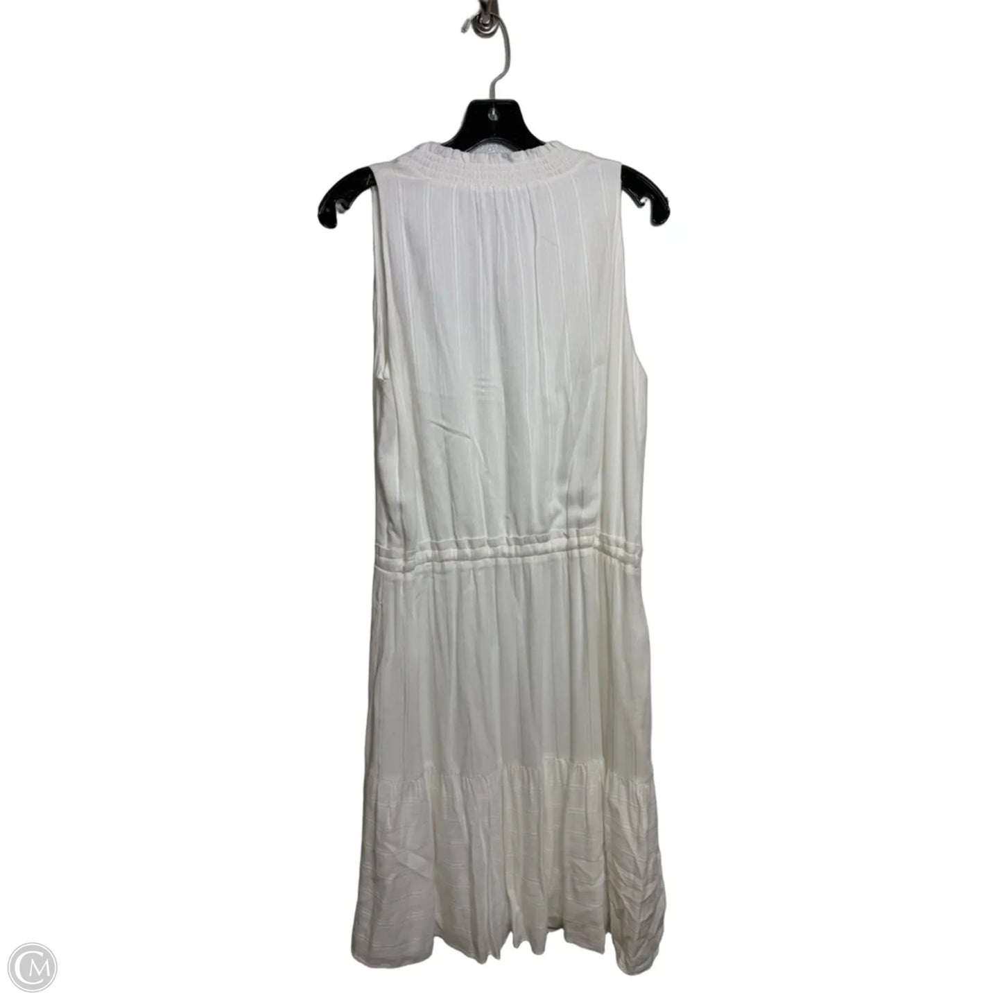 Dress Casual Maxi By White House Black Market In White, Size: M