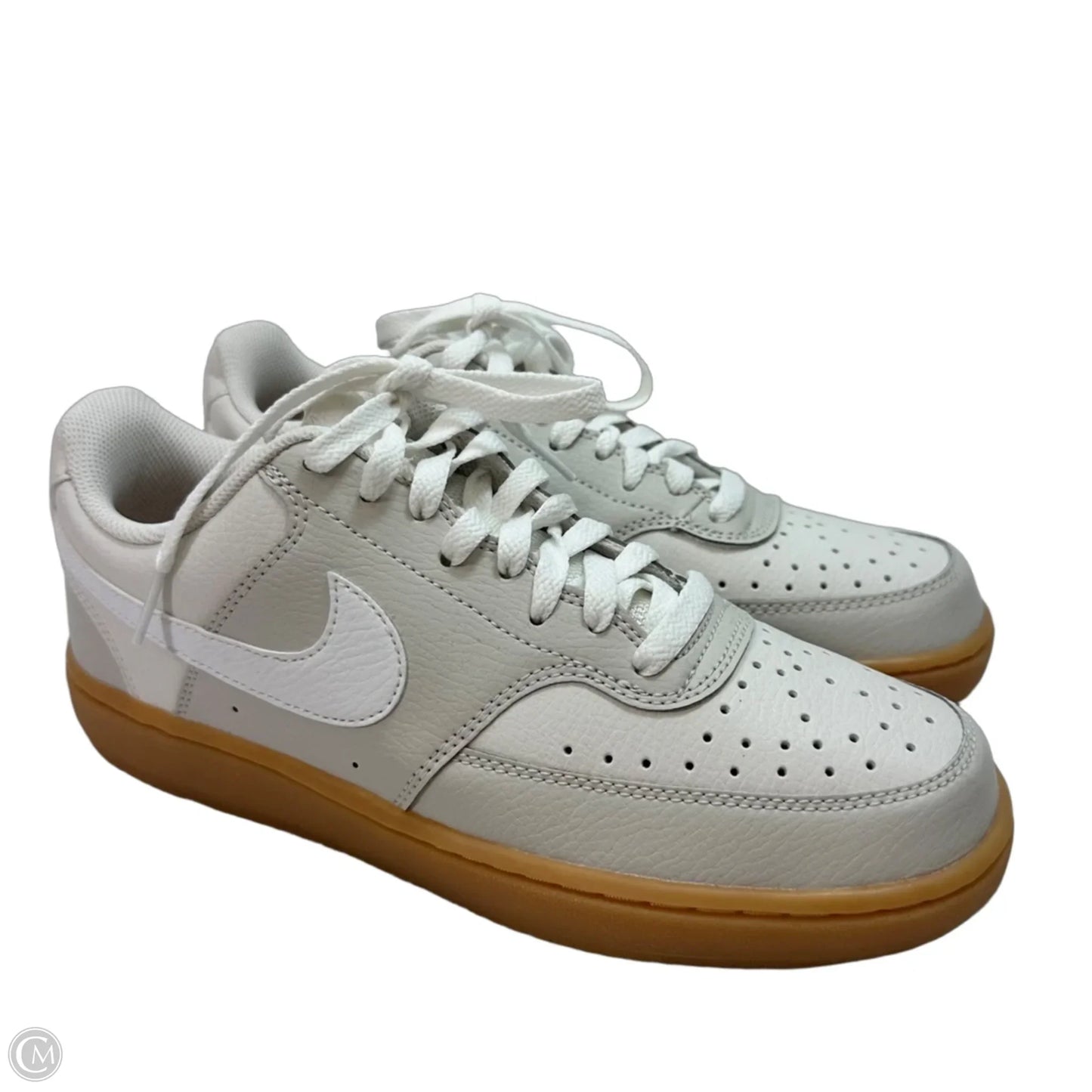Shoes Athletic By Nike In White, Size: 9.5