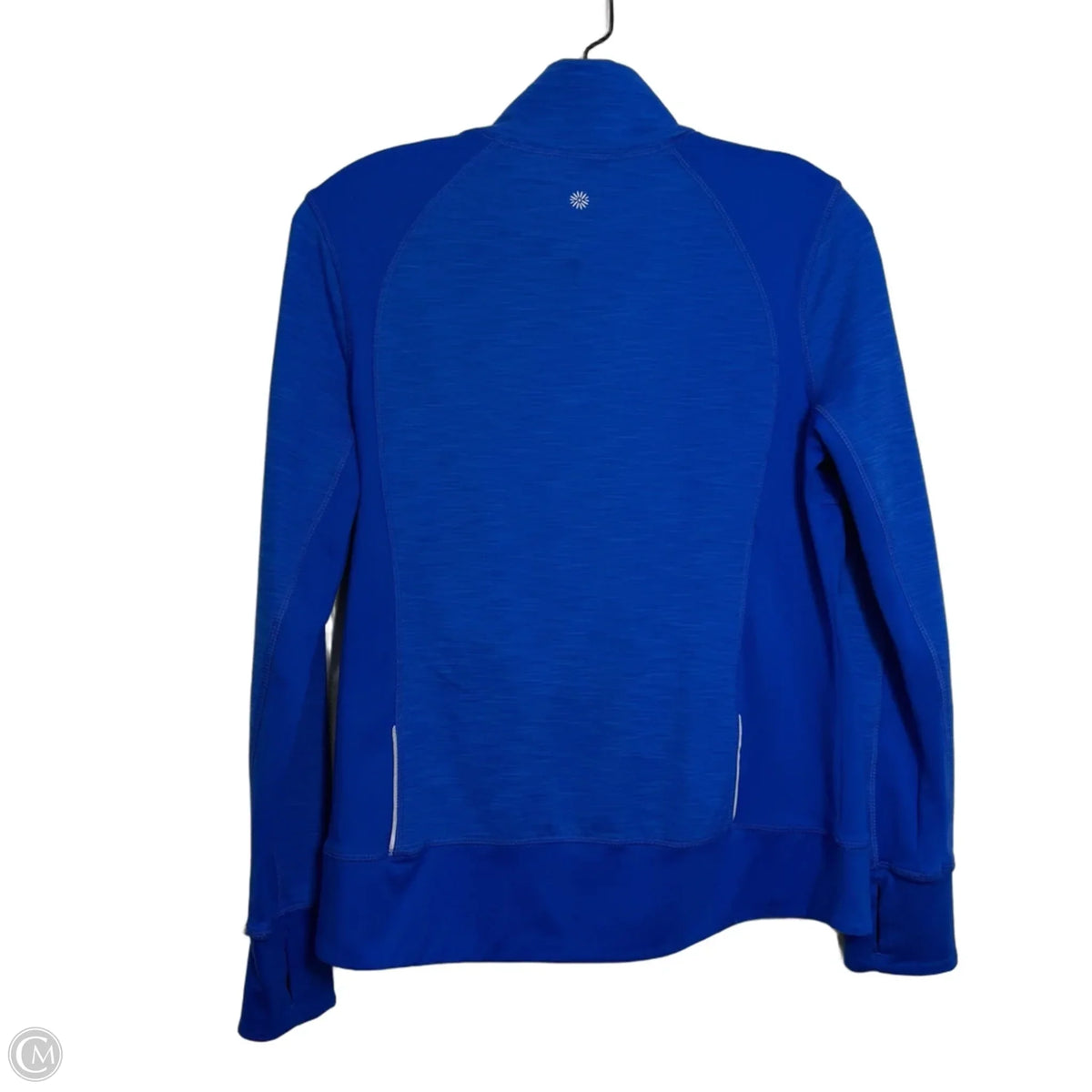 Athletic Jacket By Tangerine In Blue, Size: S