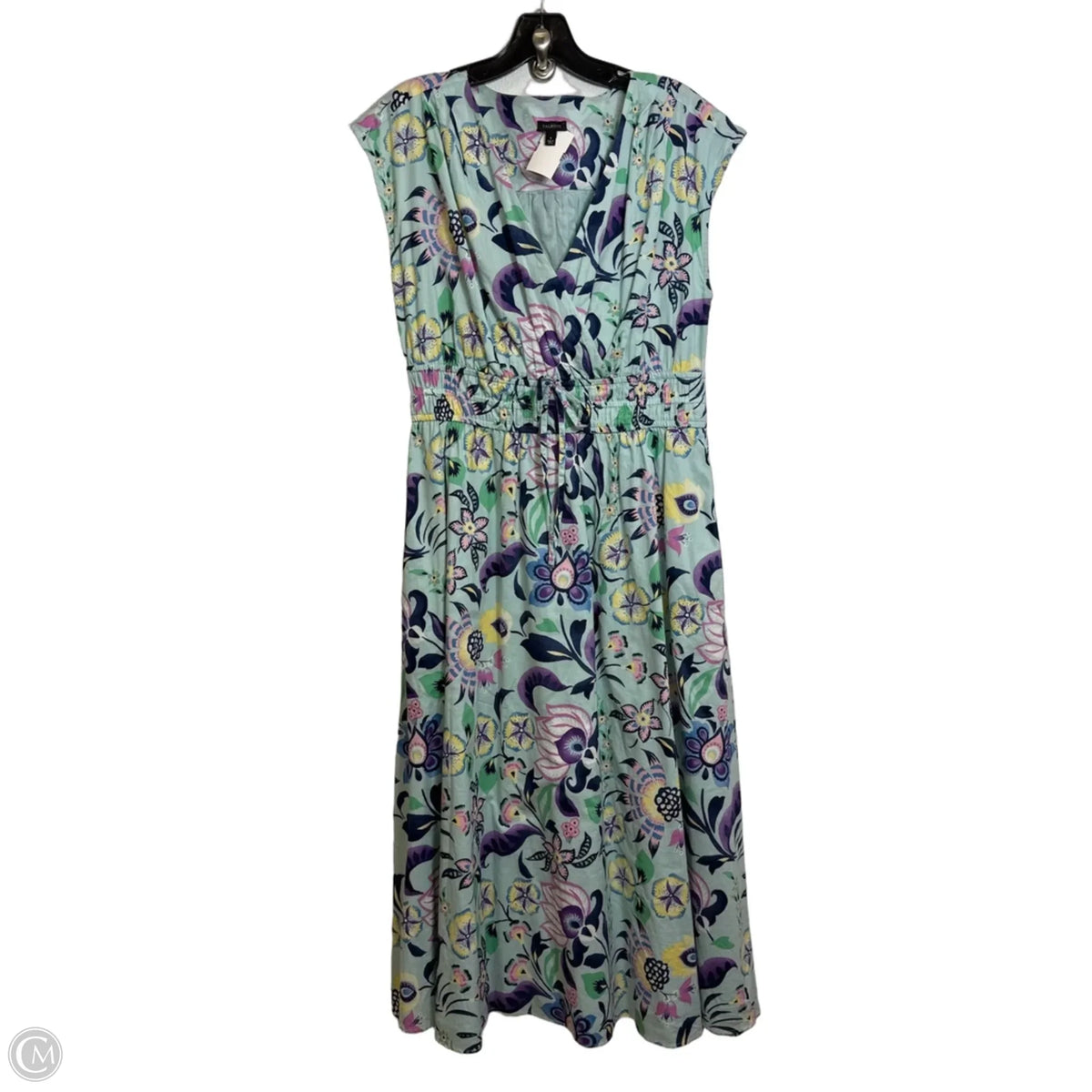 Dress Casual Maxi By Talbots In Blue, Size: 8