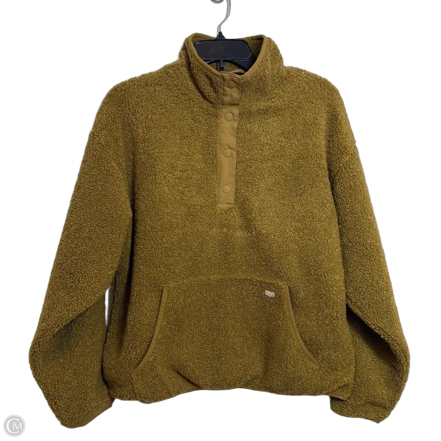 Jacket Faux Fur & Sherpa By Clothes Mentor In Brown, Size: S