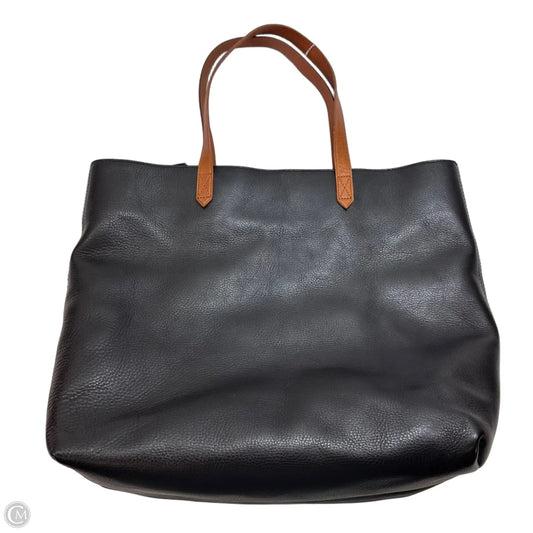 Tote Leather By Madewell, Size: Large