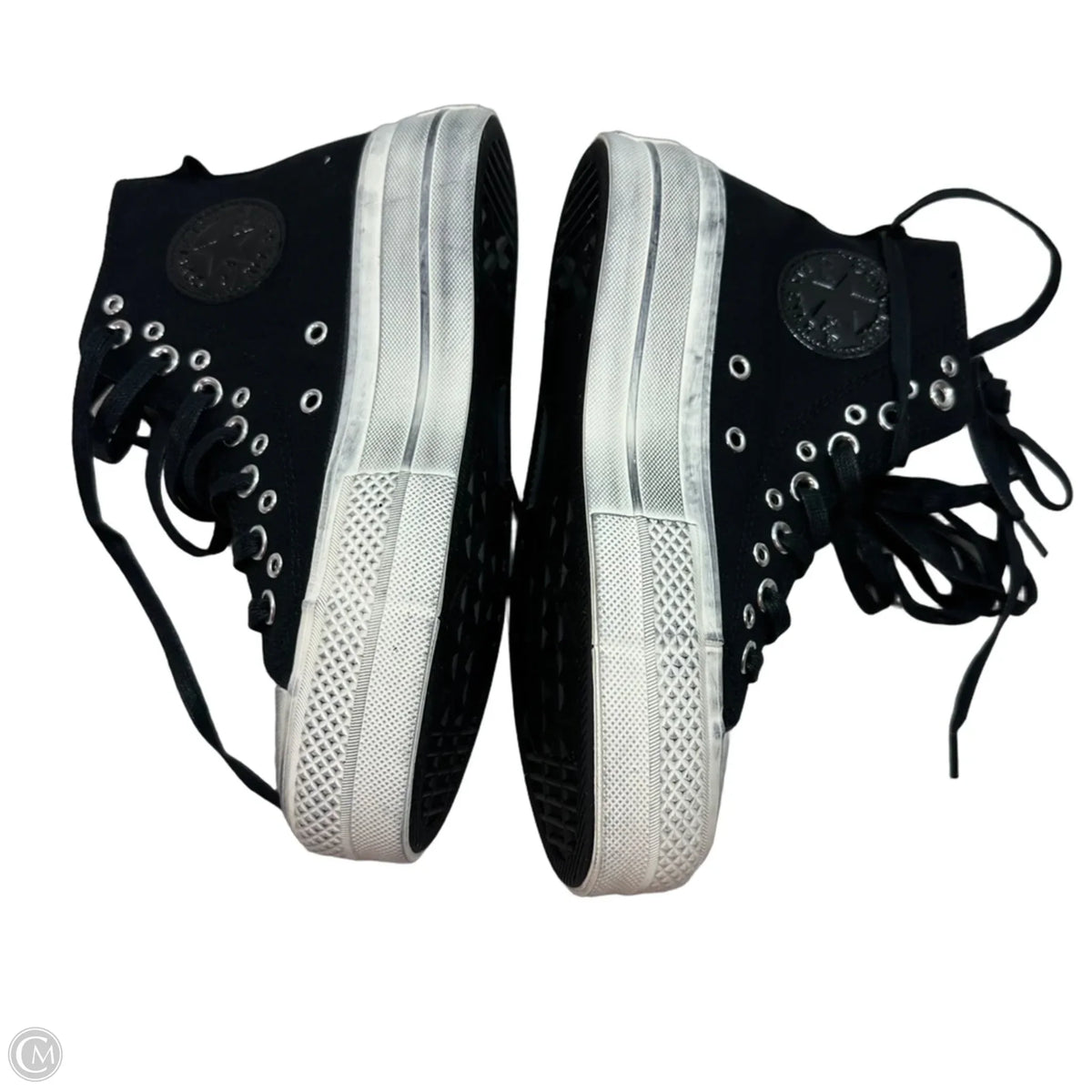 Shoes Sneakers Platform By Converse In Black, Size: 6.5