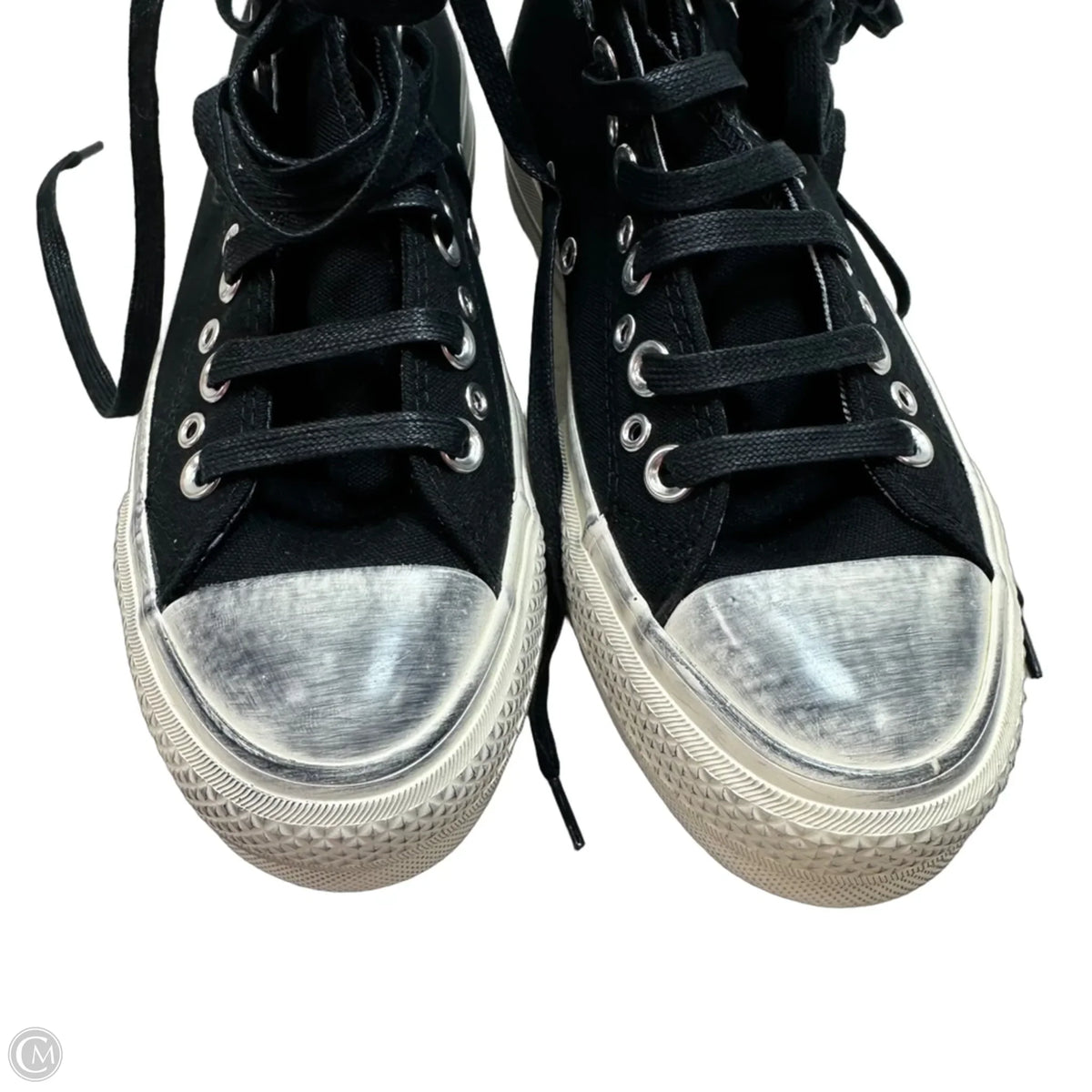 Shoes Sneakers Platform By Converse In Black, Size: 6.5