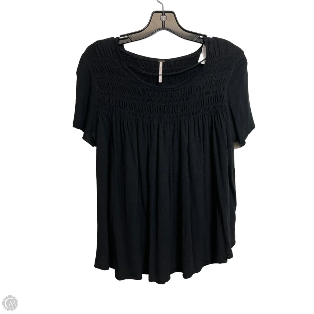 Top short sleeve By Free People In Black, Size: M