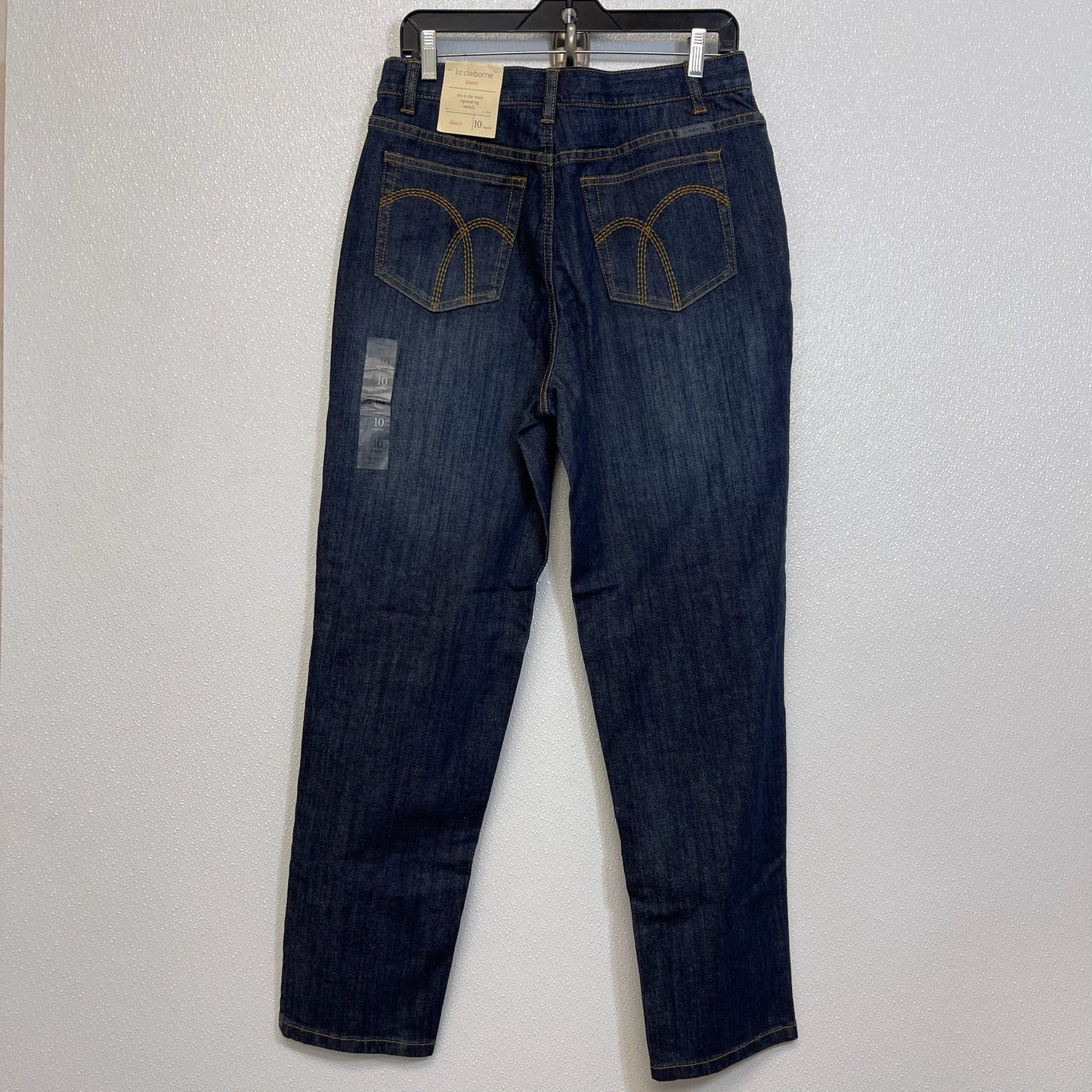 Classic Jeans Straight By Liz Claiborne In Blue, Size: 10