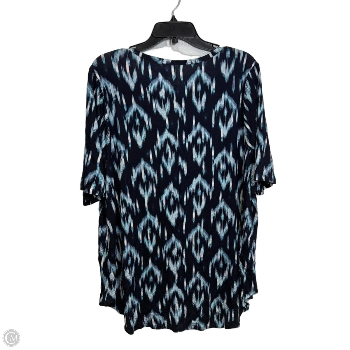 Top Short Sleeve By Lane Bryant In Blue, Size: 18