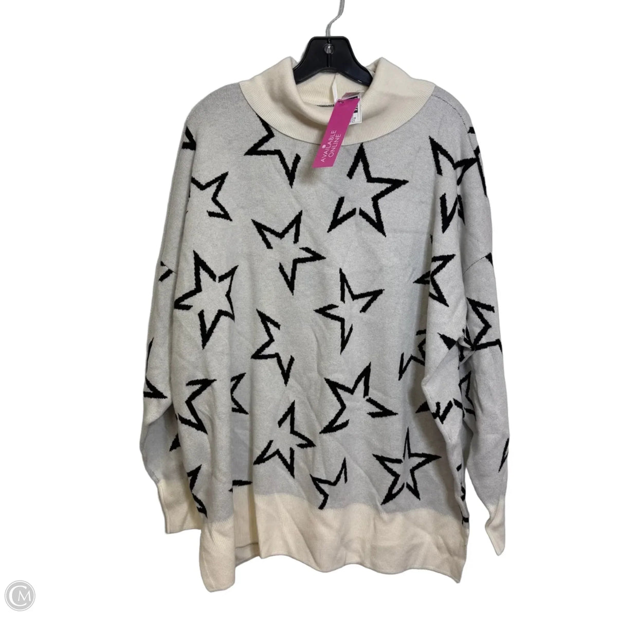 Sweater By Livi Active In White, Size: 22