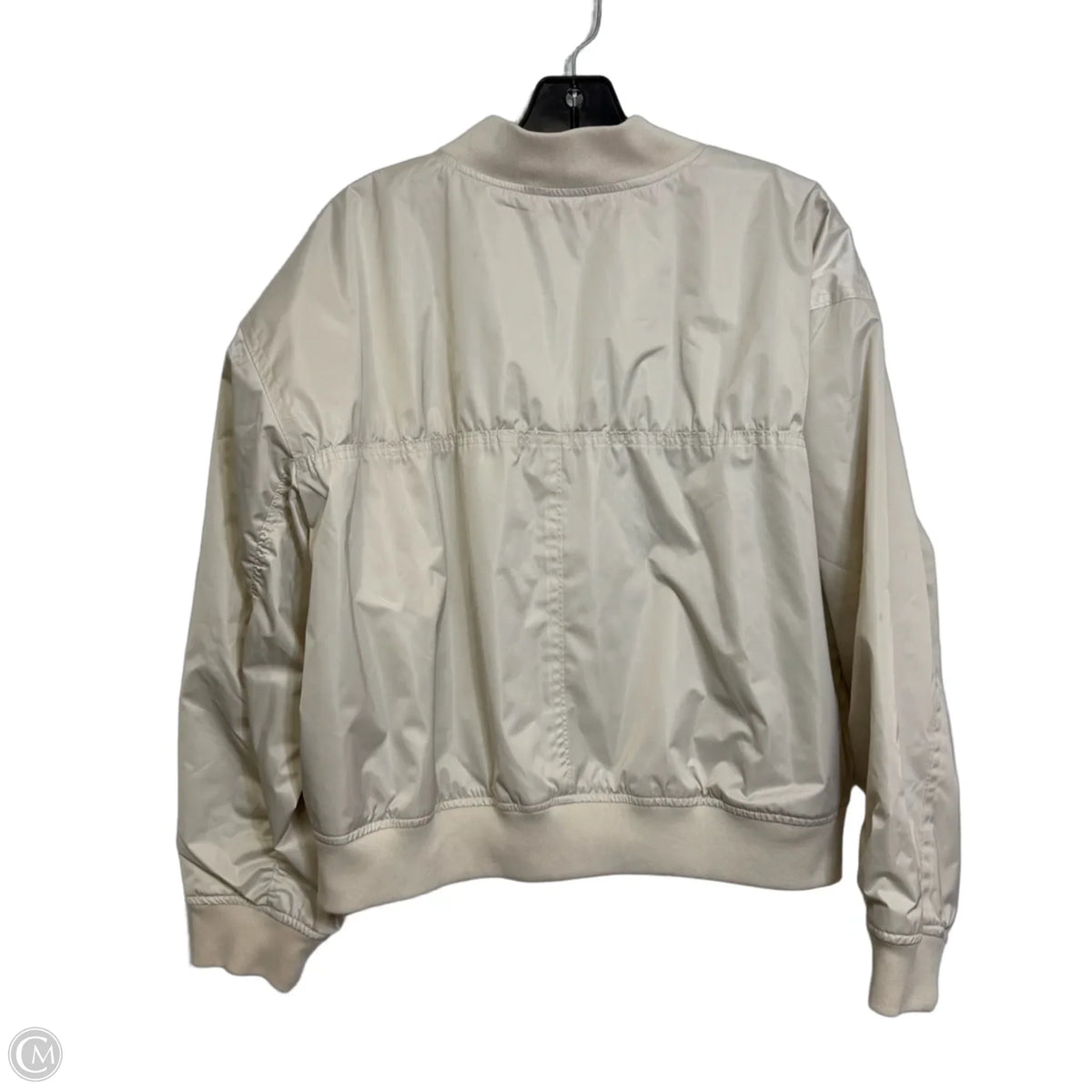 Jacket Moto By Athleta In Cream, Size: Xl