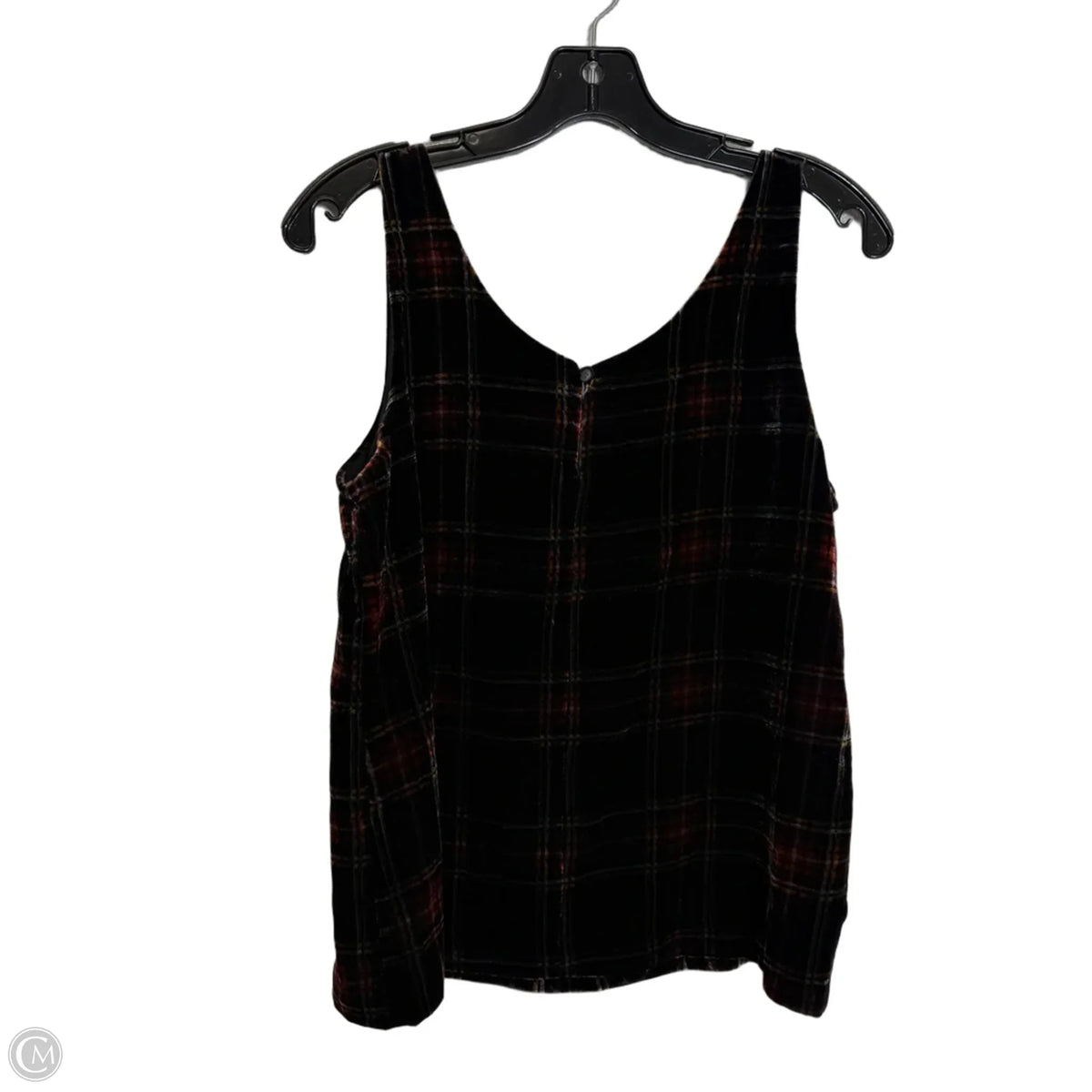 Top sleeveless By J. Crew In Plaid Pattern, Size: 2