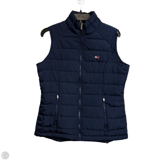 Vest Puffer & Quilted By Tommy Hilfiger In Navy, Size: L