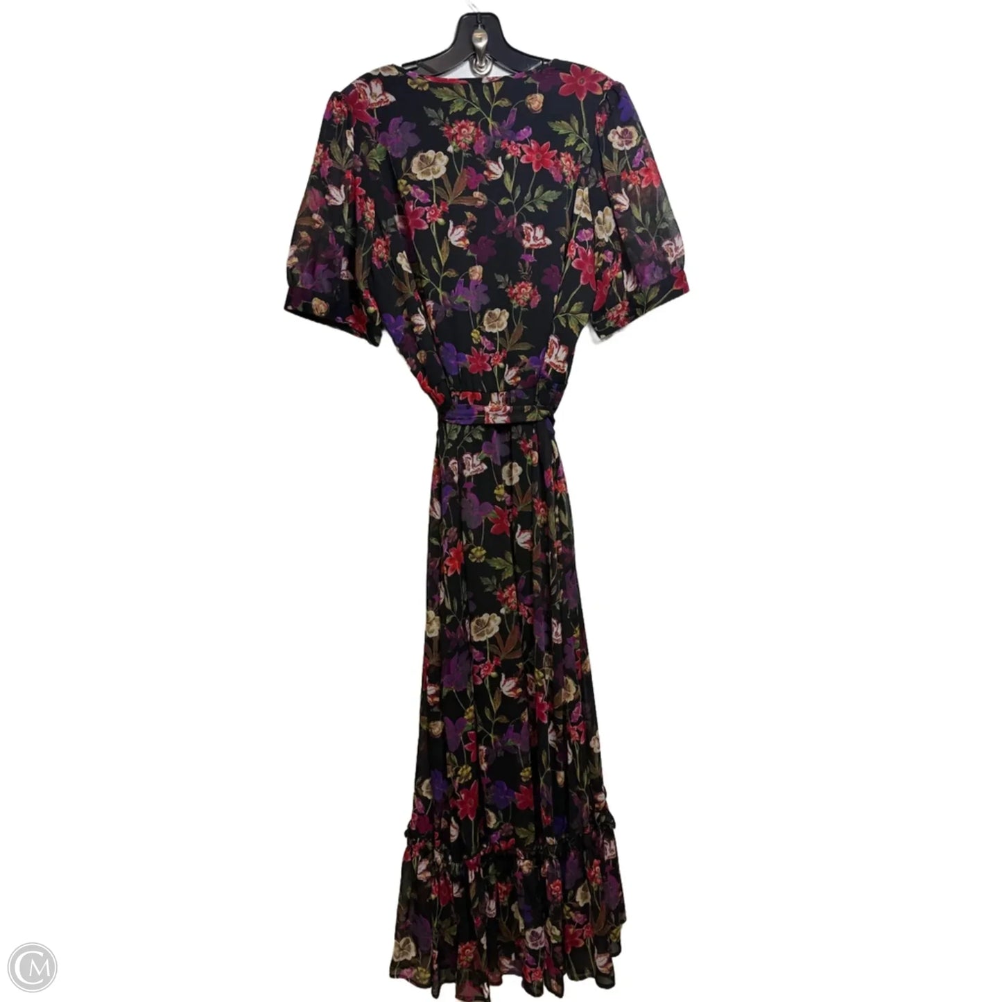 Dress Party Long By Calvin Klein In Floral Print, Size: 10