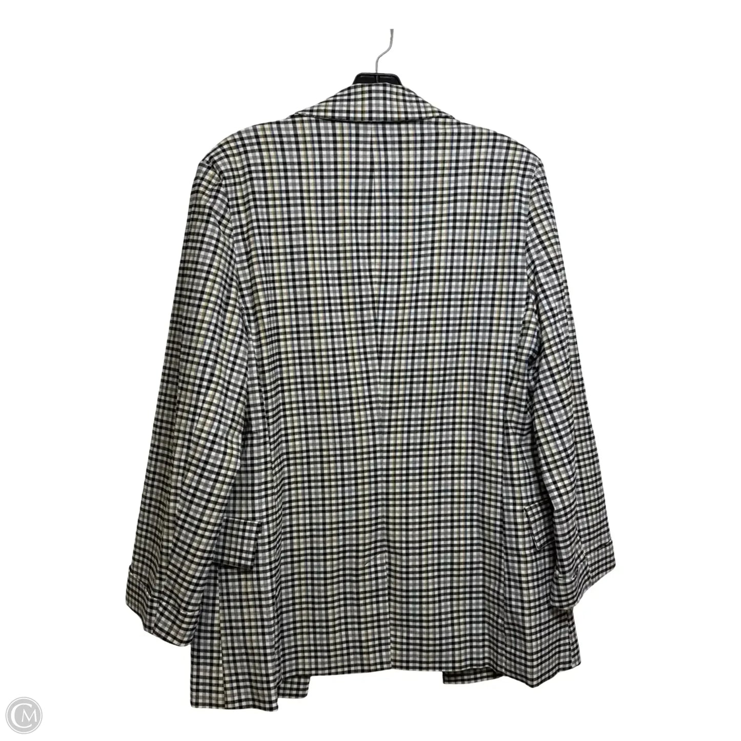 Blazer By Love Tree In Plaid Pattern, Size: L