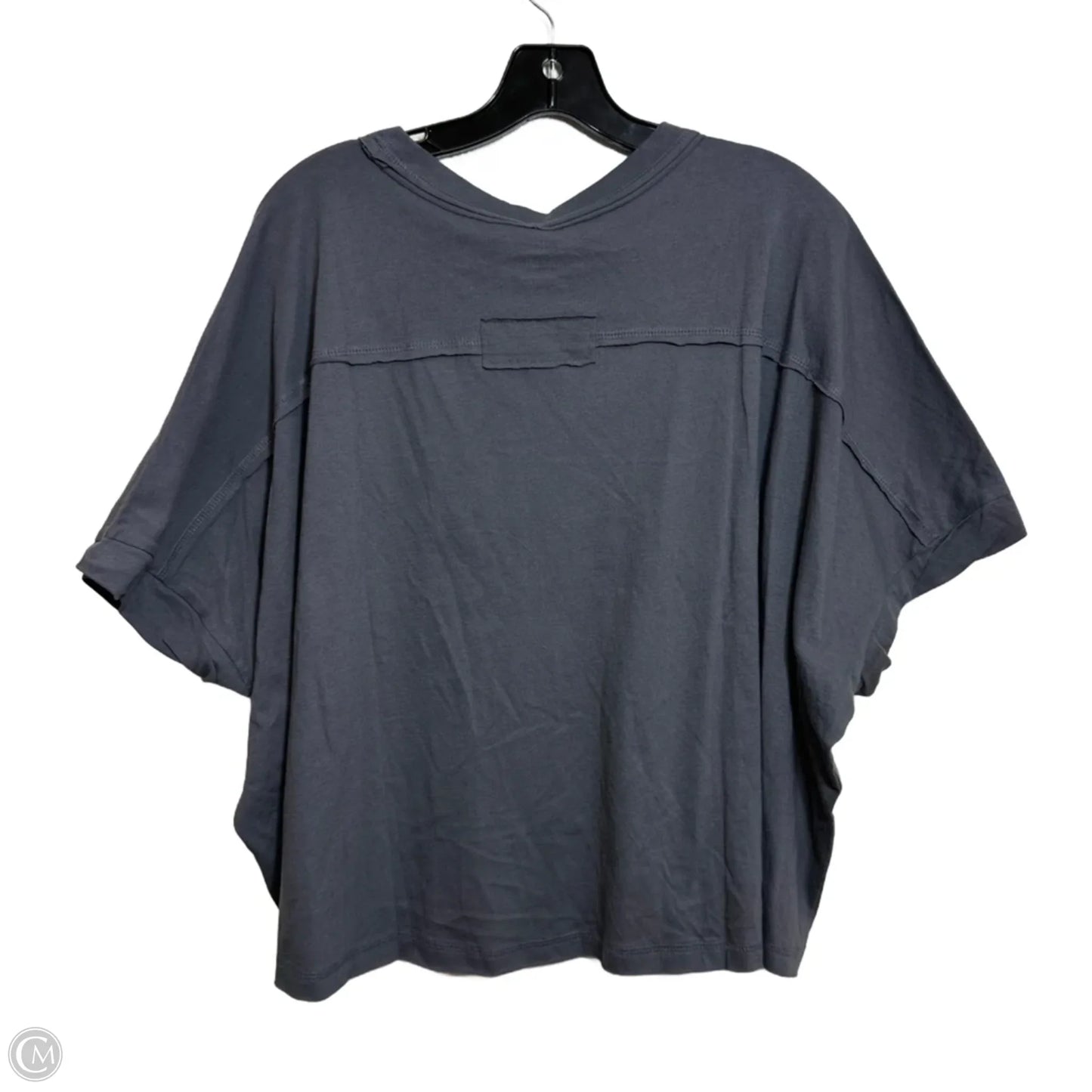Top Short Sleeve By Clothes Mentor In Grey, Size: L