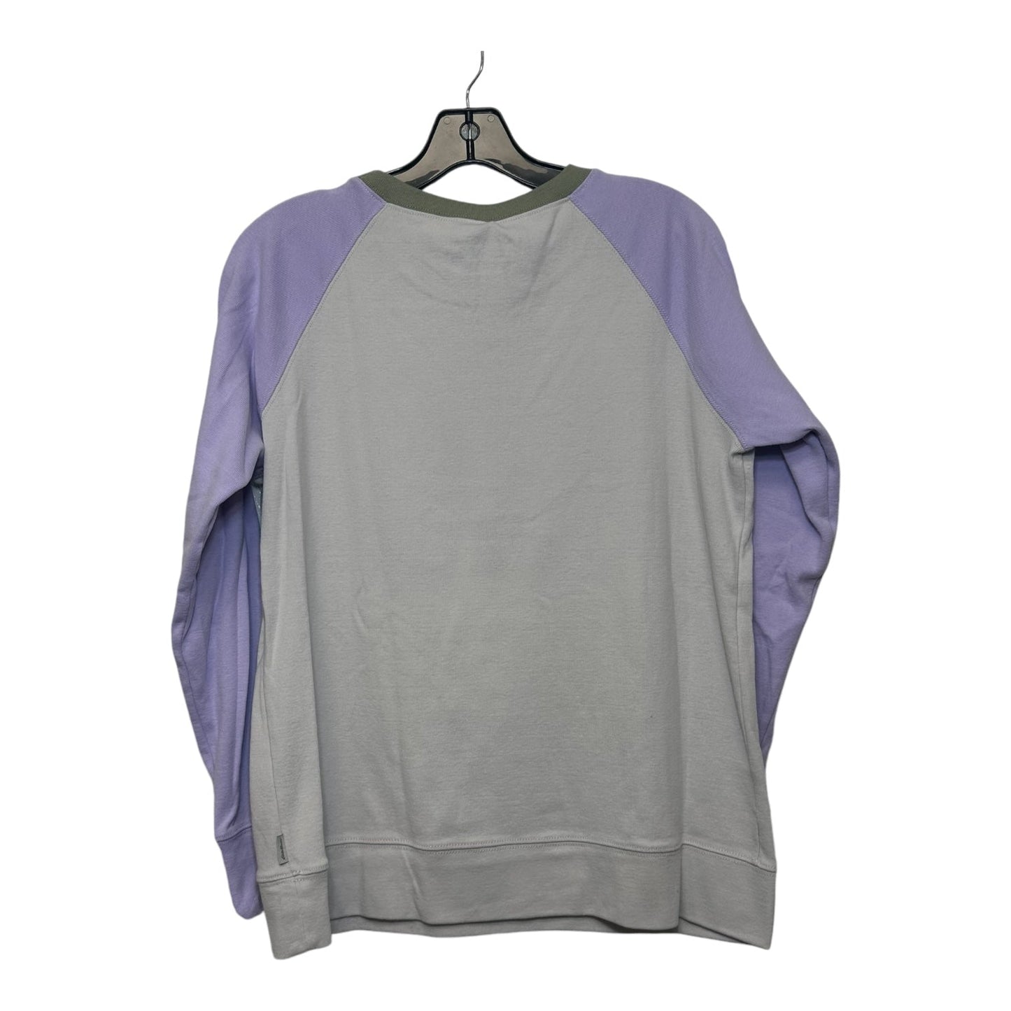 Sweatshirt Crewneck By Eddie Bauer In Grey, Size: L