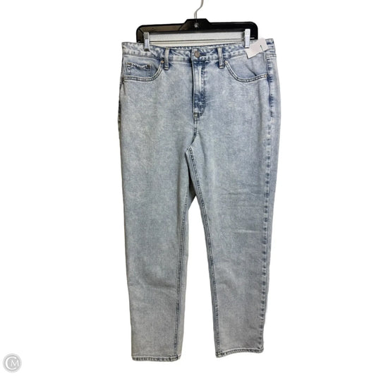 Jeans Straight By Seven 7 In Blue, Size: 12