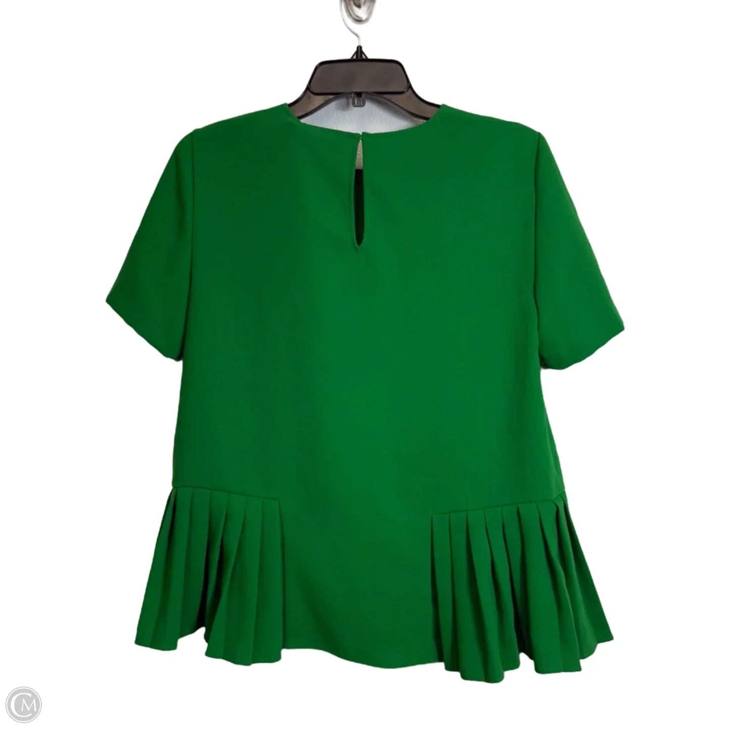 Top Short Sleeve By Zara In Green, Size: S