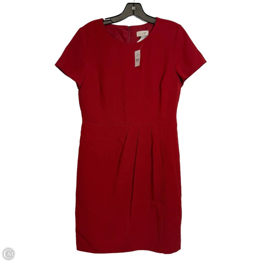 Dress Party Short By Loft In Red, Size: 6