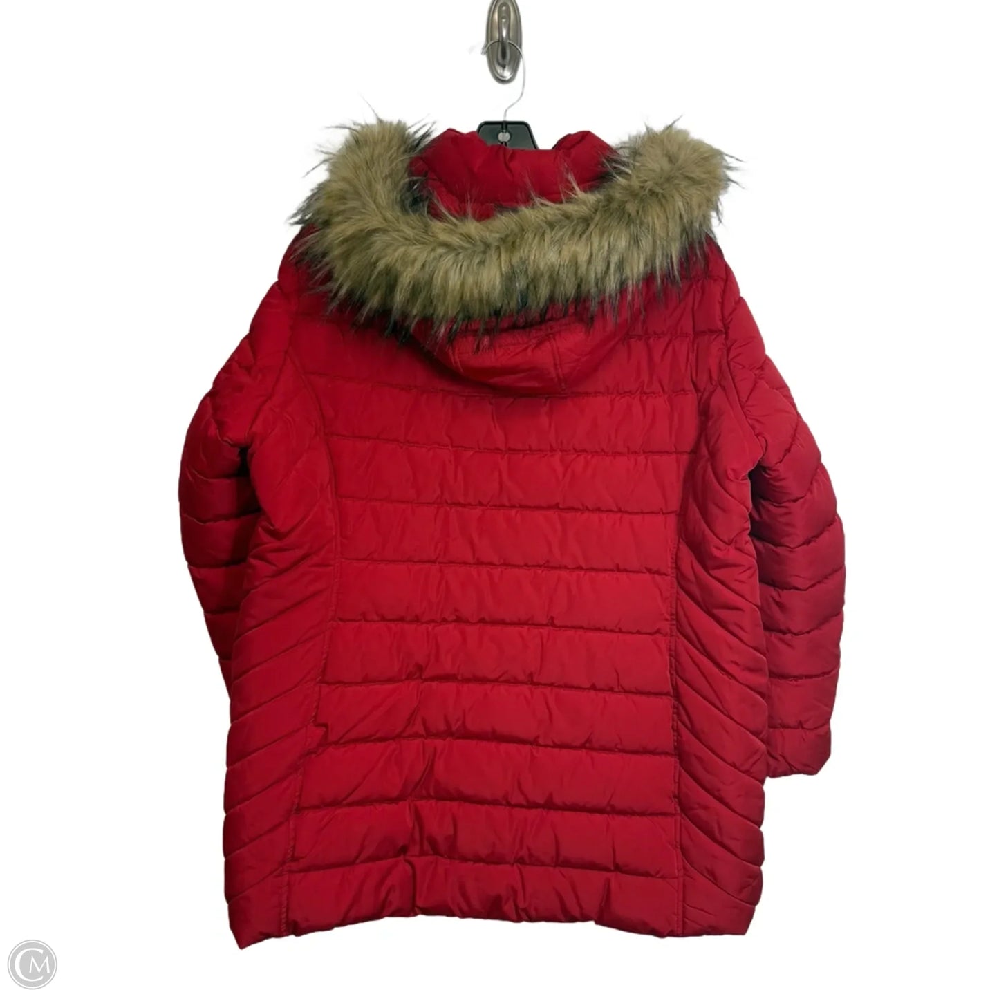 Coat Parka By Tommy Hilfiger In Red, Size: 3x