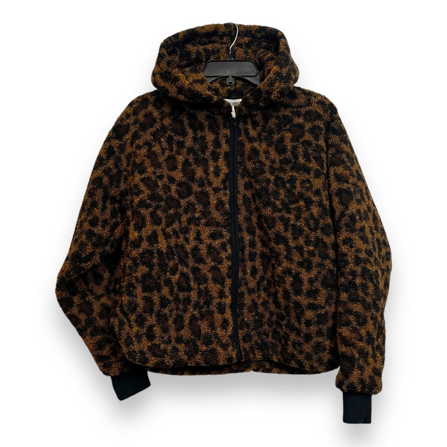 Coat Faux Fur & Sherpa By Lou And Grey In Animal Print, Size: S