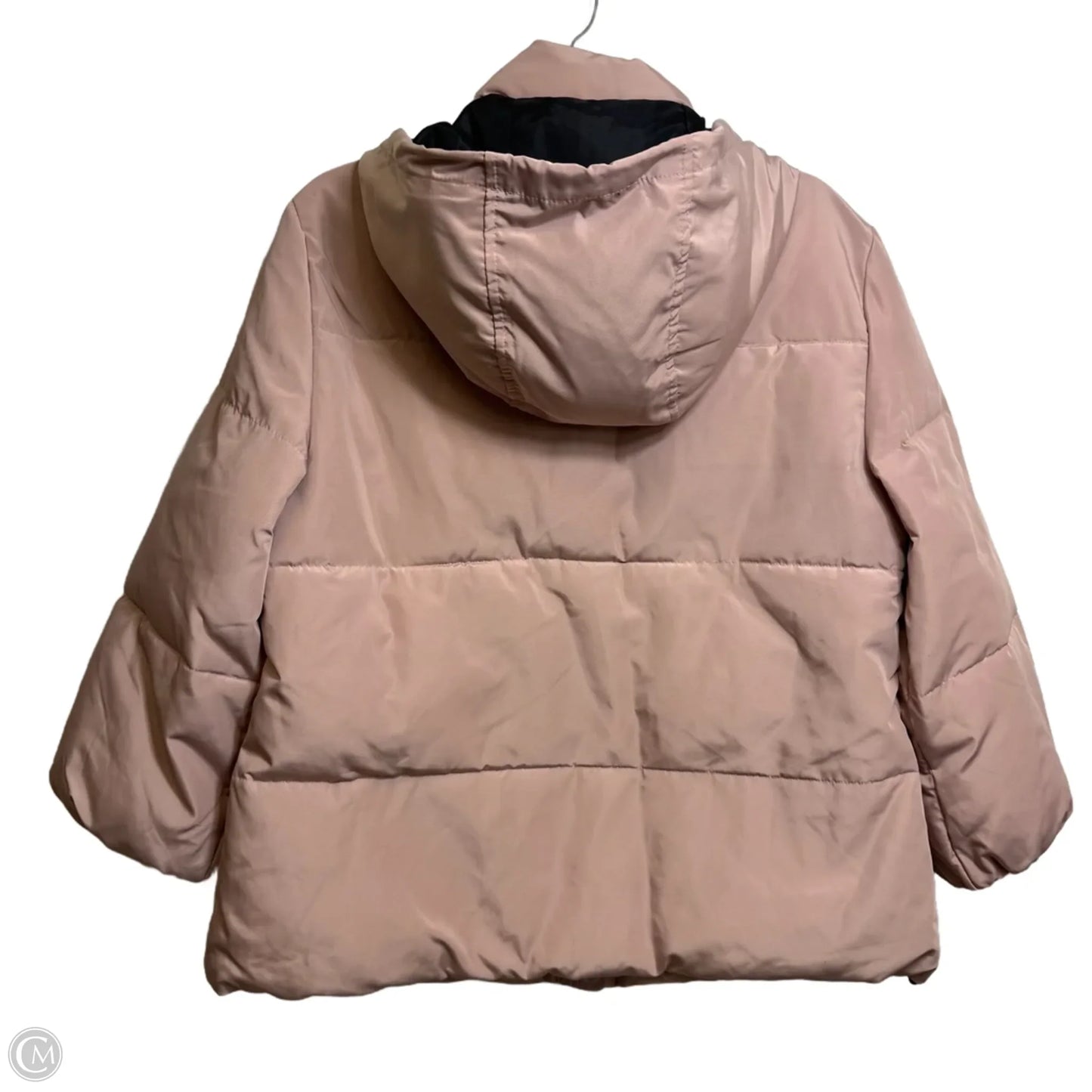 Coat Parka By Clothes Mentor In Pink, Size: M
