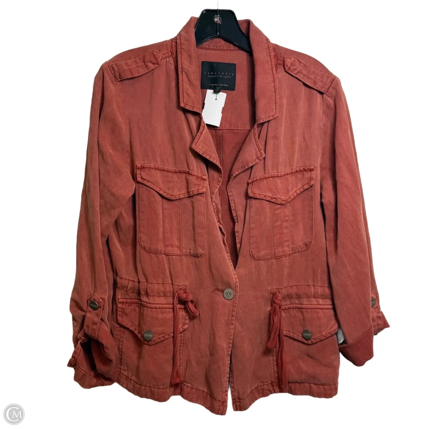 Jacket Denim By Sanctuary In Orange, Size: S