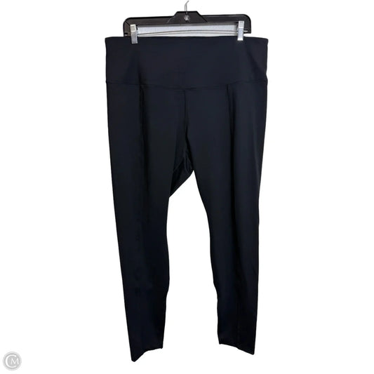 Athletic Leggings By Nike In Black, Size: 2x