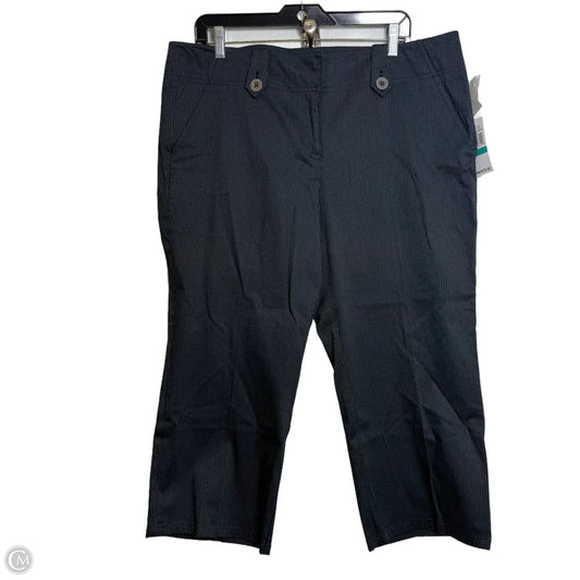 Capris By Michael By Michael Kors In Black, Size: 16