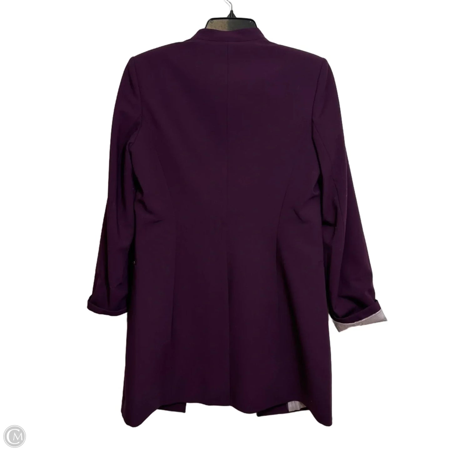 Blazer By Calvin Klein In Purple, Size: 6