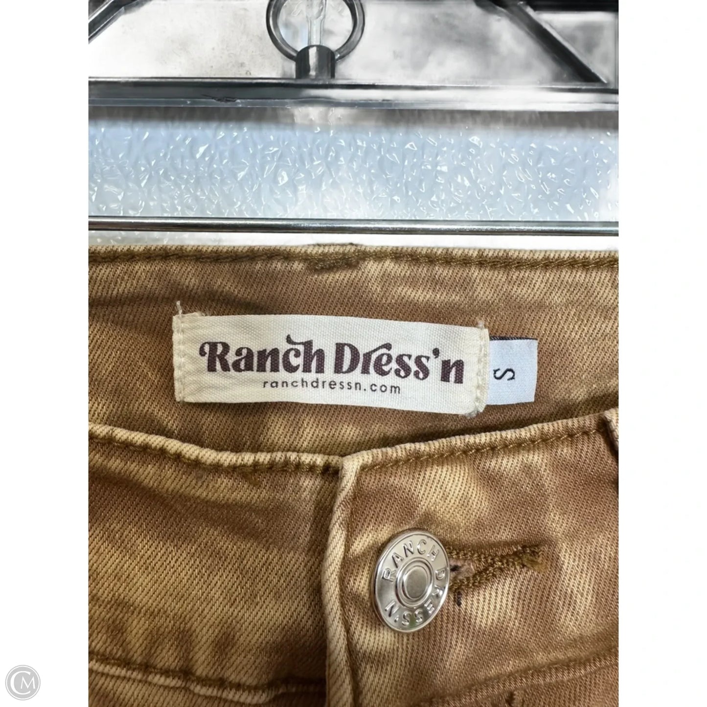 Jeans Flared By Clothes Mentor In Copper, Size: S