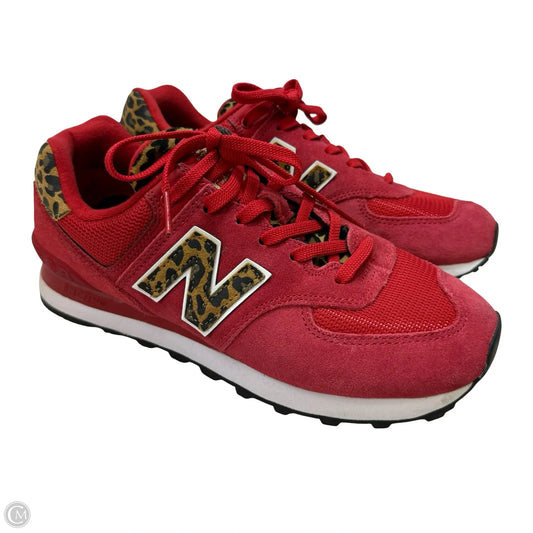 Shoes Sneakers By New Balance In Red, Size: 8