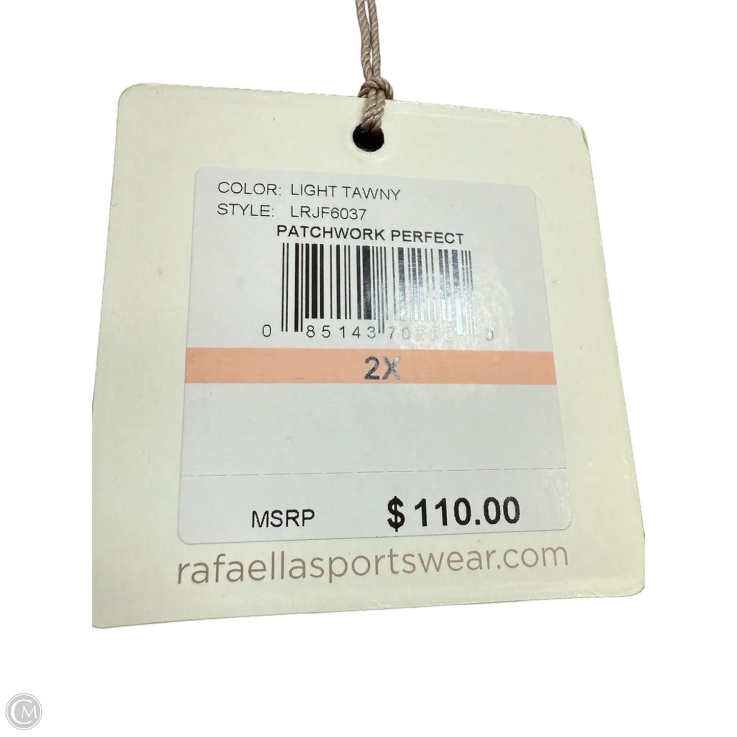 Poncho By Rafaella In Black & Brown, Size: 2x