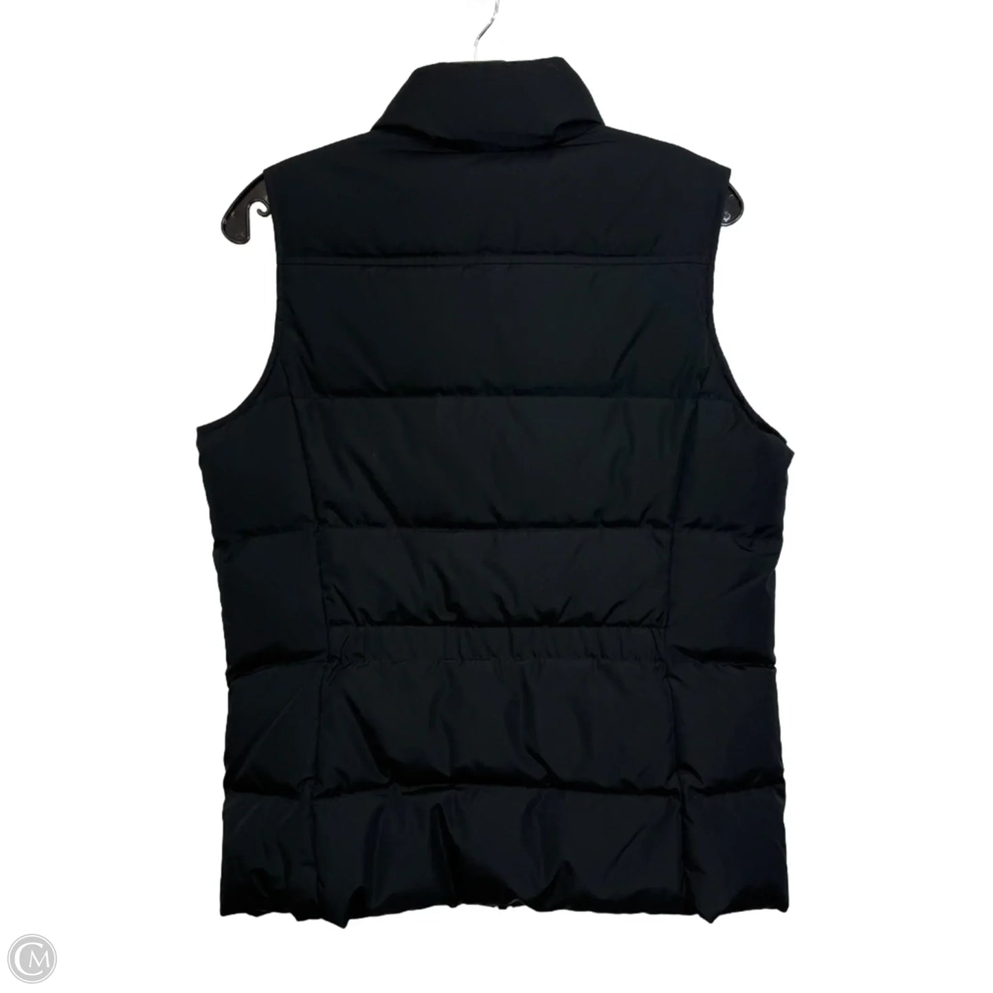 Vest Puffer & Quilted By Lands End In Black, Size: S