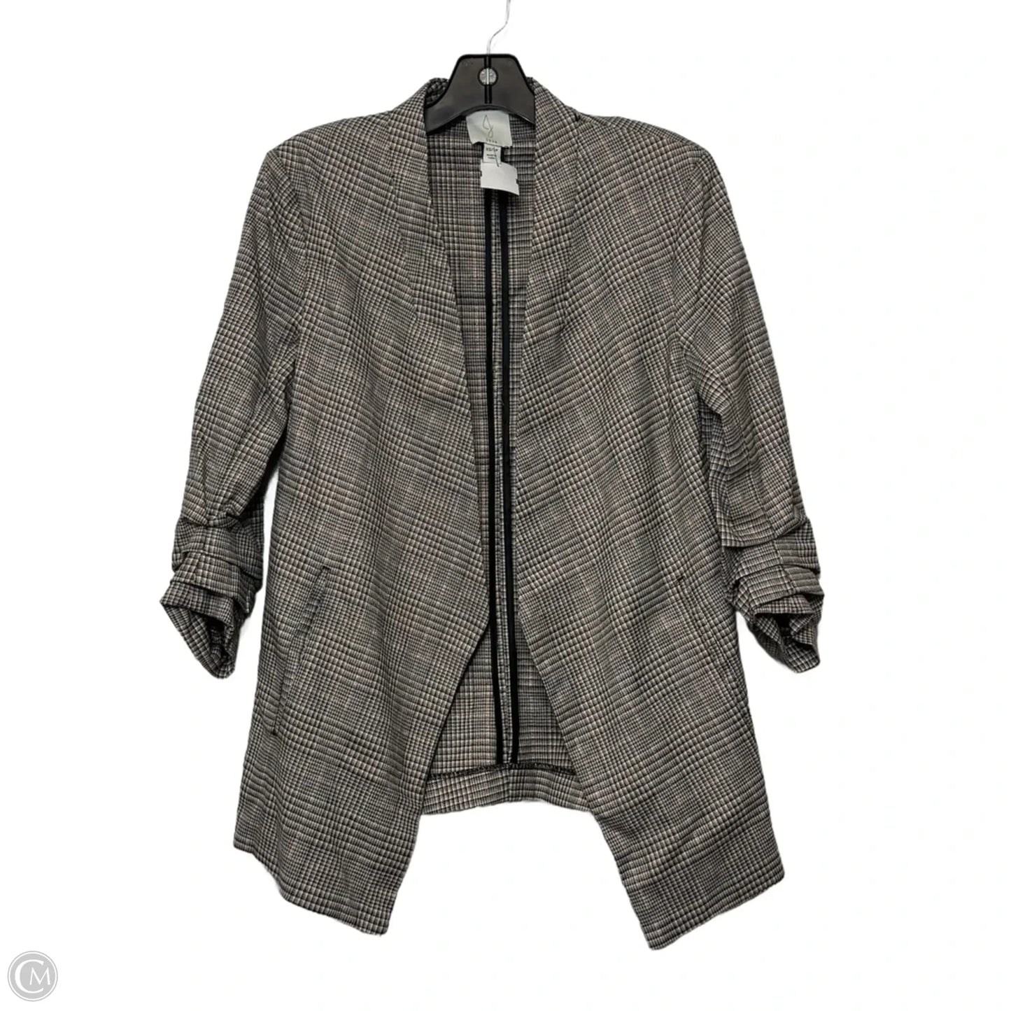 Blazer By Joie In Plaid Pattern, Size: Xs