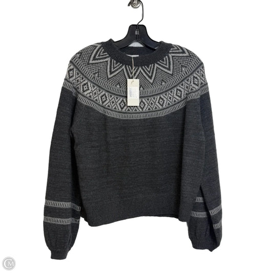 Sweater By Clothes Mentor In Grey, Size: Xs