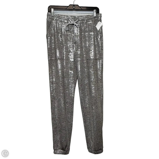 Pants Joggers By Anthropologie In Silver, Size: Xs
