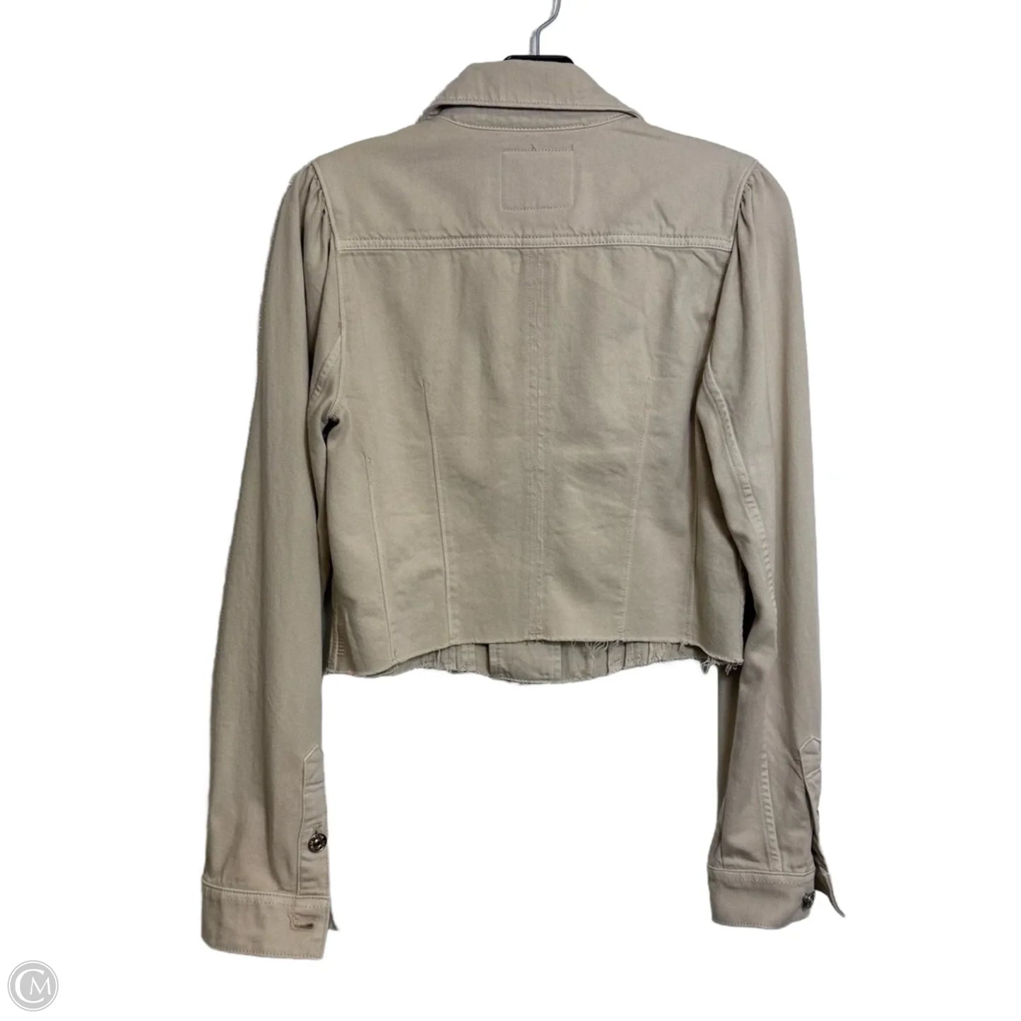 Jacket Denim By Paige In Tan, Size: Xs