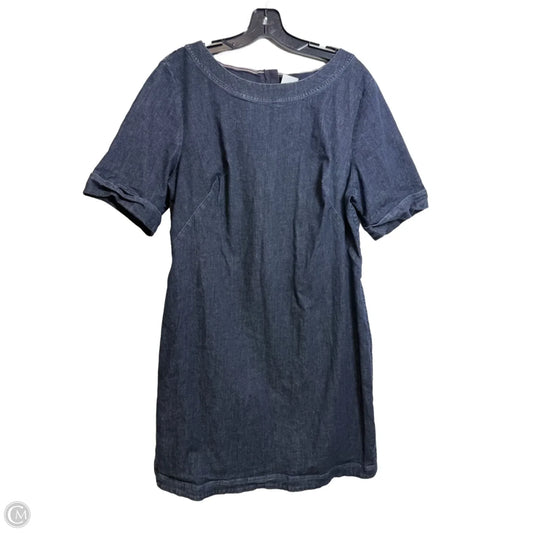 Dress Casual Short By Boden In Blue Denim, Size: 16