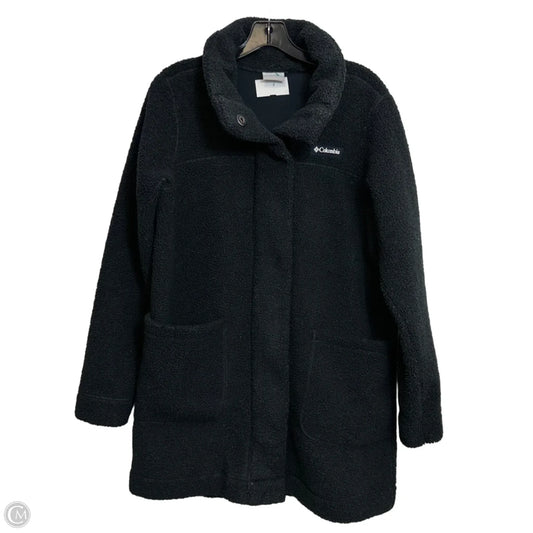 Jacket Faux Fur & Sherpa By Columbia In Black, Size: L