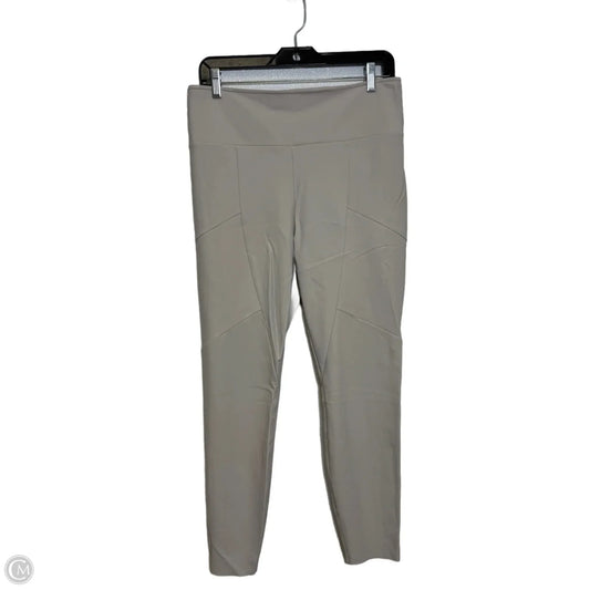 Athletic Leggings By Athleta In Taupe, Size: L