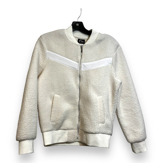 Jacket Fleece By Zyia In Cream, Size: Xs