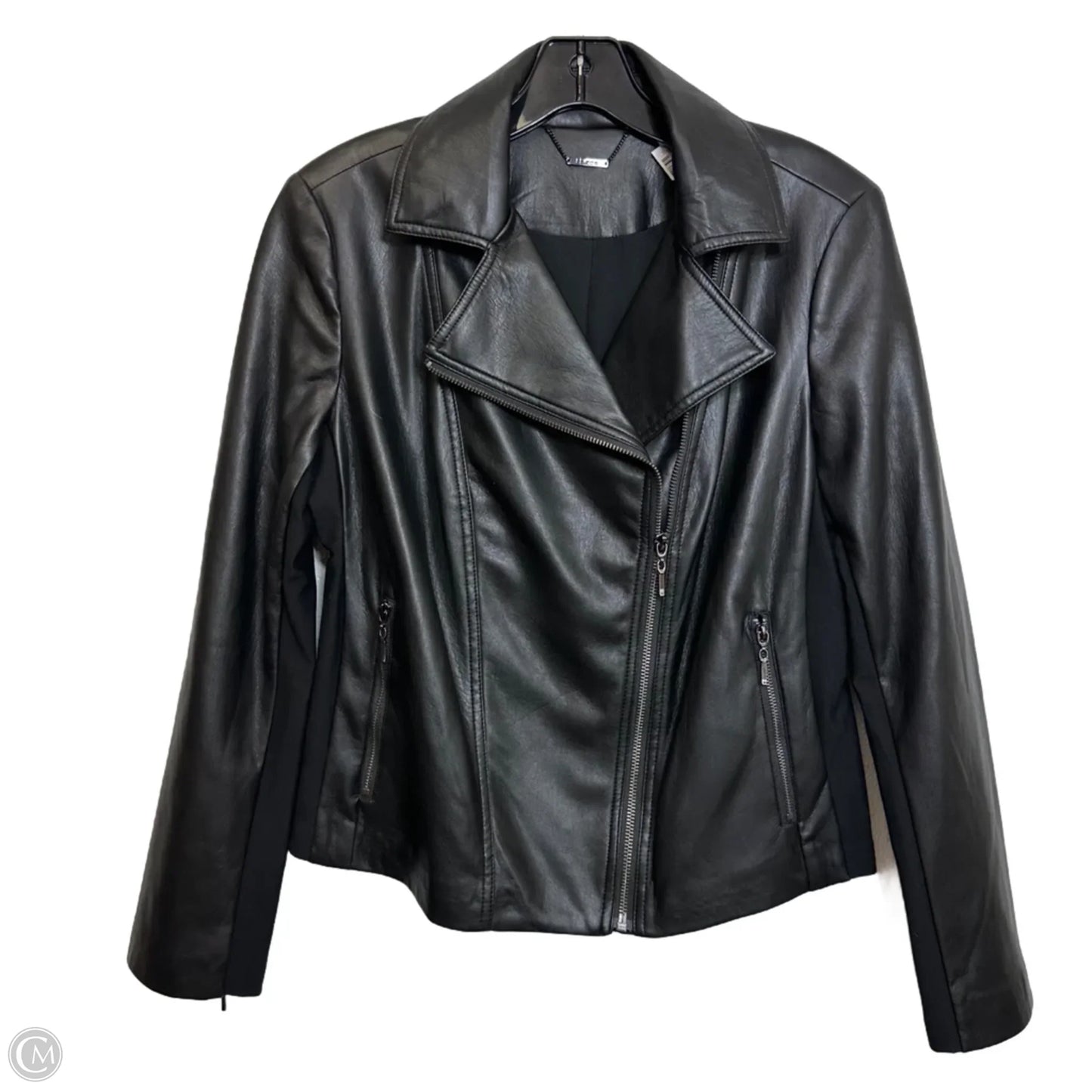 Jacket Other By Chicos In Black, Size: S