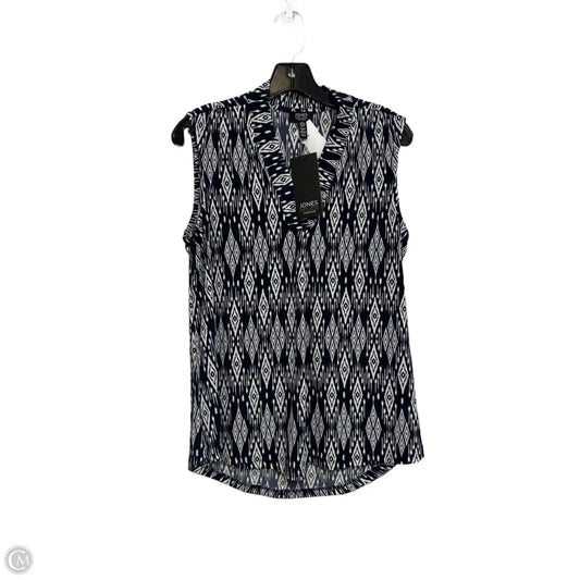 Top Sleeveless By Jones New York In Navy, Size: S