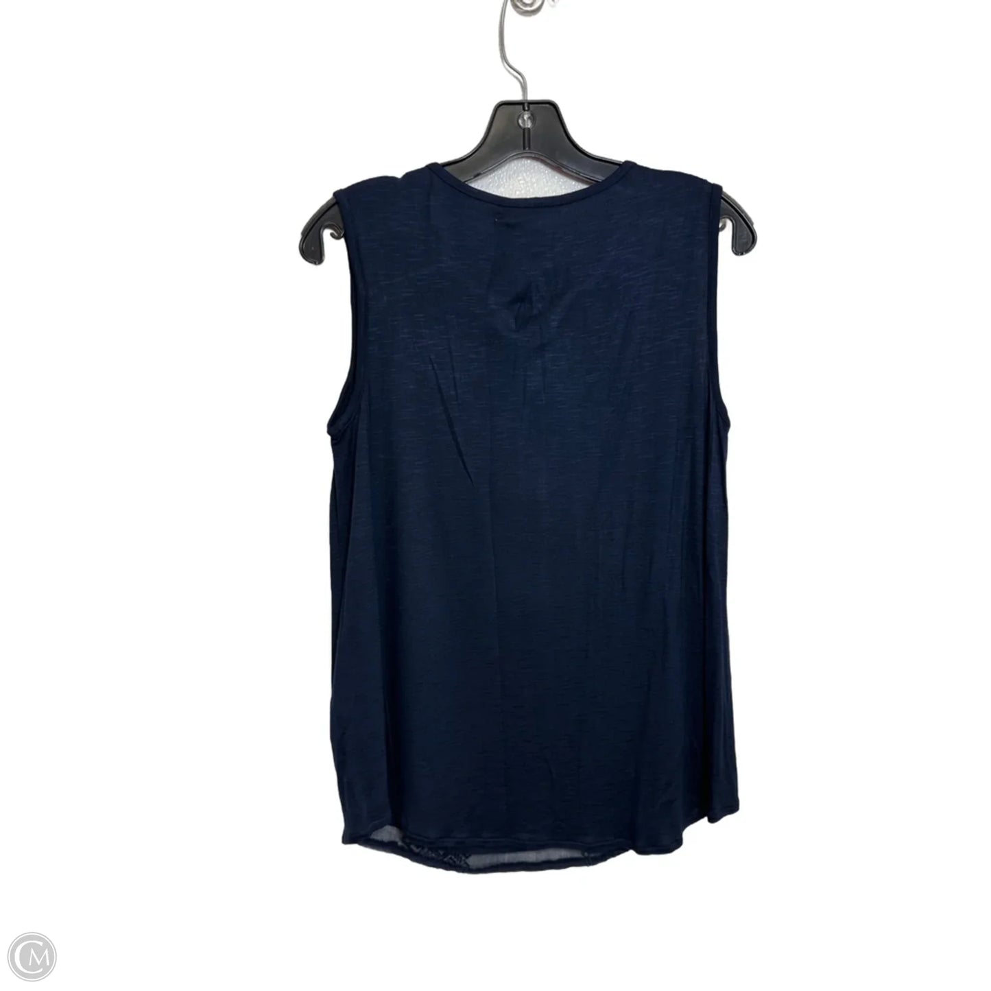 Top Sleeveless By Style And Company In Navy, Size: Xs