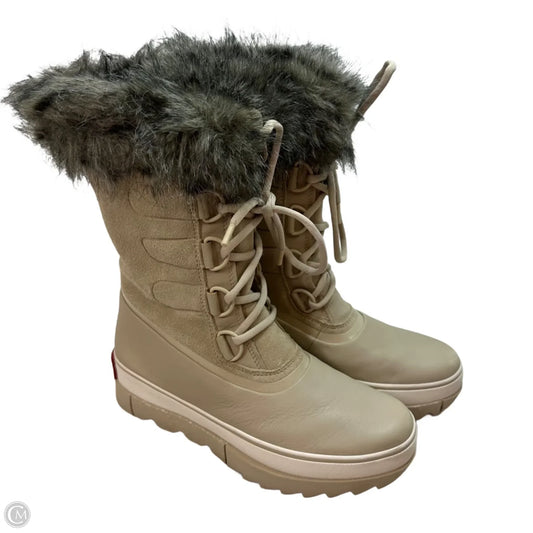 Boots Snow By Sorel In Tan, Size: 10