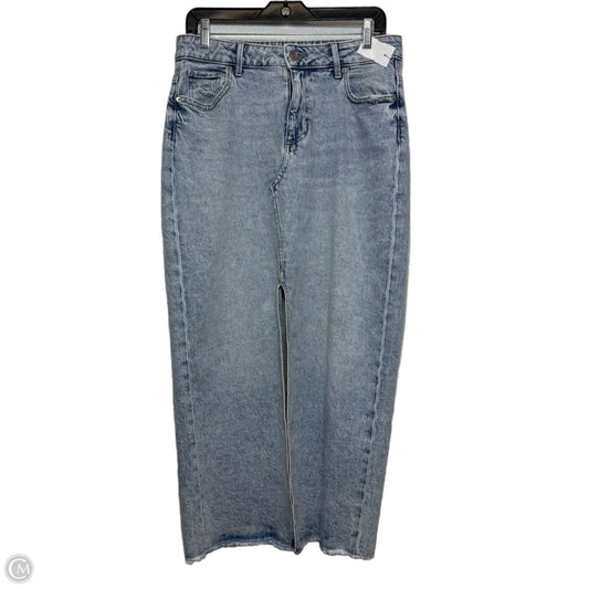 Skirt Maxi By Maurices In Blue, Size: 6