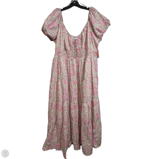 Dress Casual Maxi By Arula In Floral Print, Size: 3x