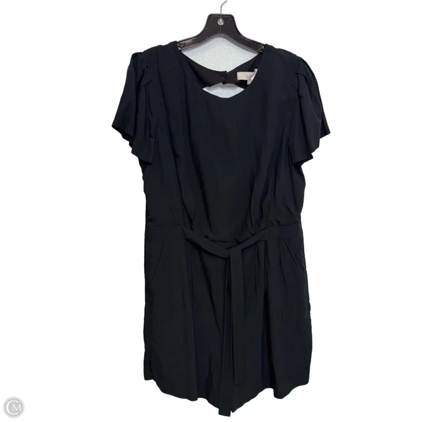 Romper By Loft In Black, Size: L