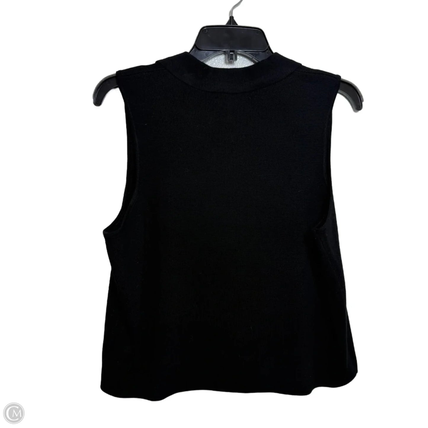 Top Sleeveless By Truth In Black, Size: L