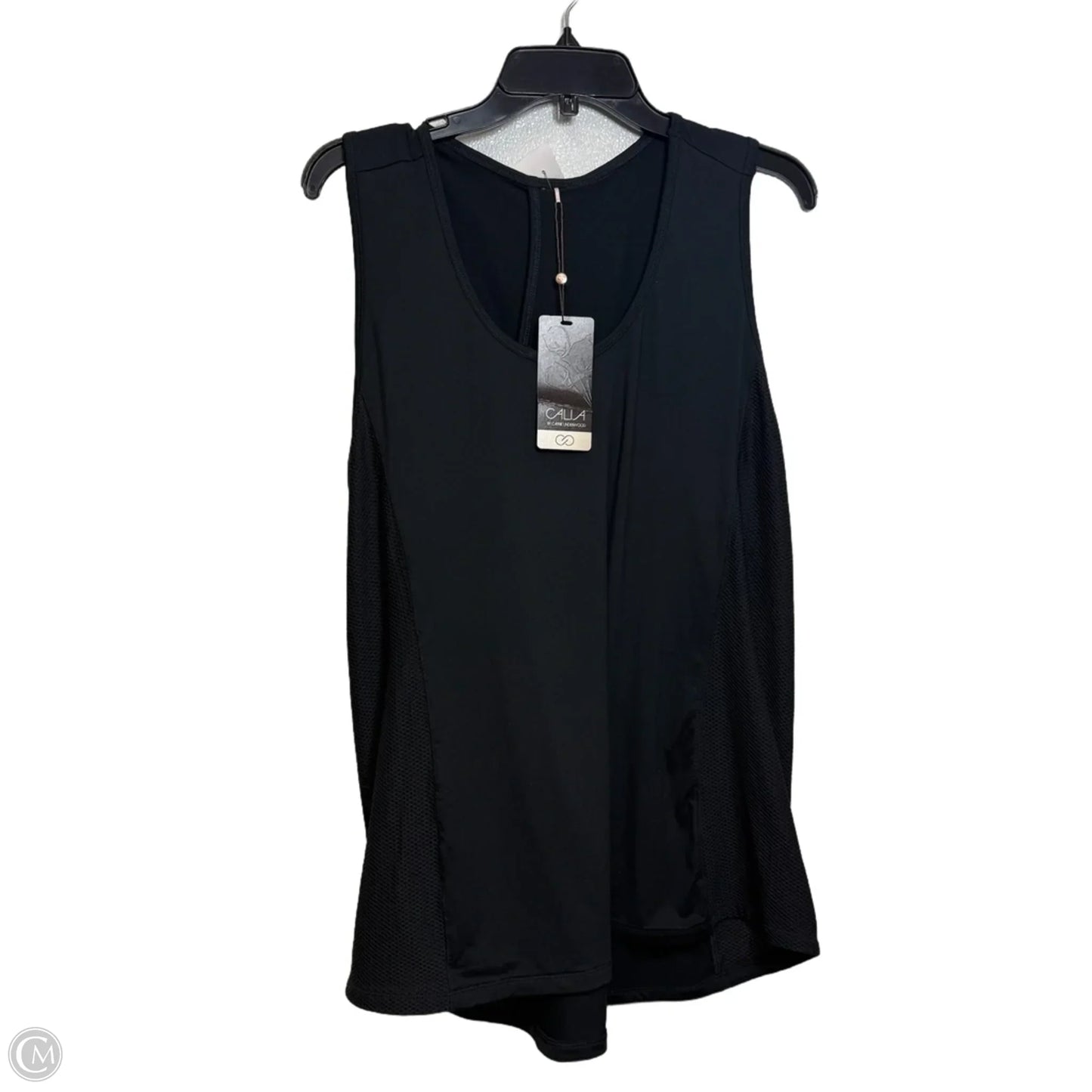 Athletic Tank Top By Calia In Black, Size: 2x